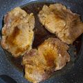 ★ゴンぎつね★'s cooksnap of when they made 厚切り豚ロースの生姜焼き.