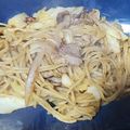 issao's cooksnap of when they made カレー焼きそば.