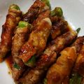 patepateco's cooksnap of when they made オクラの肉巻き.