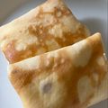 はまここ's cooksnap of when they made クレープで美味しい簡単おやつ♪.