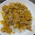 こうのとりヒロシ's cooksnap of when they made 最高♡豚バラキムチにたくあん.