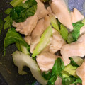 さかぽえ's cooksnap of when they made 鶏ムネとセロリの塩炒め.