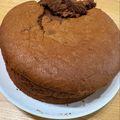 ポメちょん's cooksnap of when they made ふわふわしっとり♡チョコスポンジケーキ♪.