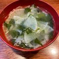 みやこ401's cooksnap of when they made 材料入れて5分！中華風大根わかめスープ.