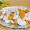 ルパンのかあさん☆彡's cooksnap of when they made カブと柿のサラダ.