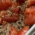 MULA's cooksnap of when they made 【腎臓病】低たんぱく蕎麦でトマト蕎麦.