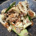 TeaChan214's cooksnap of when they made サッと一品☆竹輪＆きゅうりのサバ缶和え.