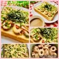 よしよしのキッチン☆'s cooksnap of when they made テリマヨちくわトースト☆お手軽＆簡単.