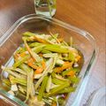 たいちん☆'s cooksnap of when they made 若ごぼうの炒め煮.