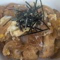 ひぃちゃんひー's cooksnap of when they made 簡単かつ丼＆かつ煮♡.