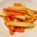 いやんのん＊'s cooksnap of when they made じゃがいもと人参のきんぴら.