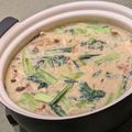 Dellaたん's cooksnap of when they made こく旨♡豚バラの坦々風ごま味噌豆乳鍋.