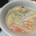 mielle's cooksnap of when they made ◎カニカマ春雨中華スープ◎.