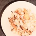 WOODs´'s cooksnap of when they made ☆超簡単☆舞茸のバター醤油混ぜご飯.