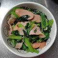 すけたろ3's cooksnap of when they made 小松菜とベーコンのバター炒め.