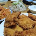みなあゆママ's cooksnap of when they made 鶏むねやわらか😋チキンカツ揚げ焼きで簡単.