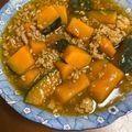 あやママ99's cooksnap of when they made かぼちゃのとろっとそぼろ煮。.