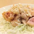 イエローバード's cooksnap of when they made 春キャベツ☆サラダ～ねぎ塩鶏もも肉のせ～.