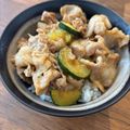 ゆう♥RMPG's cooksnap of when they made 簡単！美味！豚こまとズッキーニの味噌炒め.