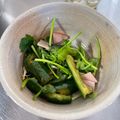 真観子さん's cooksnap of when they made 香菜大好きな人に♥香菜ときゅうりのサラダ.