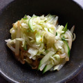 TYSK's cooksnap of when they made ☆きゅうり・もやし・キャベツのナムル☆.