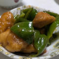 きりたん⭐'s cooksnap of when they made 鶏むね肉と旬の甘いピーマンの生姜醤油炒め.