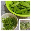 しゅい6's cooksnap of when they made スナップえんどうのスジの処理方法.