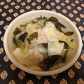 龍青空ママ's cooksnap of when they made スープで食べる水餃子.
