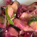 キー＆リル's cooksnap of when they made 梅酢利用で 即席 しば漬け.