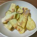 へろへろへ's cooksnap of when they made レンジで簡単♡揚げないポテトチップス.
