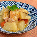 島子☆'s cooksnap of when they made ハラスと大根の煮付け.