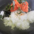 にゃつめ〜's cooksnap of when they made サラッと完食@焼き明太子茶漬け.
