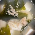 手抜きクック's cooksnap of when they made 豆腐とわかめのピリ辛スープ.