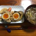Ruriluru's cooksnap of when they made 巷で人気！半熟煮卵おにぎり.
