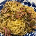 ｂｅｒｒｙ＋'s cooksnap of when they made 高菜とカリカリベーコンのスパゲティ.