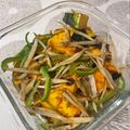Faiza's cooksnap of when they made 南瓜牛蒡・ピーマンの胡麻マリネサラダ.