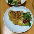 なっさん姫's cooksnap of when they made 合いびき肉とじゃがいもの甘辛オムレツ.