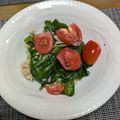こうのとりヒロシ's cooksnap of when they made 超簡単！サラダほうれん草とツナ缶のサラダ.
