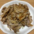 のん２１０'s cooksnap of when they made 豚ロース薄切りの味噌漬け焼き.