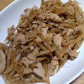 ナーちゃん's cooksnap of when they made 豚とごぼうの炒め煮.