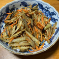 ★MaBoU☆'s cooksnap of when they made ＊夏のきんぴらごぼうをお食べナスって＊.