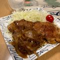 ねみねみ's cooksnap of when they made 豚ロース厚切りの絶品コク旨ソーストンテキ.
