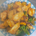 さらさんレシピ's cooksnap of when they made 節約★鶏むね肉とさつま芋のケチャマヨ炒め.