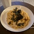 ♡みぃちゃん♡'s cooksnap of when they made 御褒美パスタ！牛乳で作る明太子クリーム.