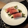 かえで２％'s cooksnap of when they made 竹輪の生ハム巻き〜おつまみ・お弁当に〜.