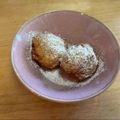 ♡りっくんママ♡'s cooksnap of when they made 材料3つ＊豆腐とバナナの揚げないドーナツ.