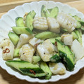 ゆけり３兄弟's cooksnap of when they made ♓イカときゅうりの中華炒め♓.