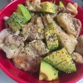 ゆるмαмα's cooksnap of when they made 簡単☆鶏もも肉とアボカドの白だし炒め☆.