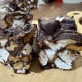 ♡ゆずぽんず♡'s cooksnap of when they made 超簡単♪マシュマロ＆ナッツ♥チョコバー.