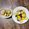 s06007's cooksnap of when they made ナスとズッキーニと鶏肉の旨塩レモン炒め.
